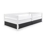  dječji krevet Hugo s kliznom ladicom - 160*80 cm - bijeli | shoptok.hr