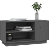 TV ormarić sivi 80 x 35 x 40,5 cm od masivne borovine | Eponuda.ba