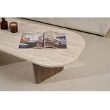 Hanah home Klub stočić Ovalis Travertine Walnut | Eponuda.com