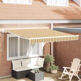 vidaXL retraktilna tenda večbarvno 300 x 250 cm tkanine Cene