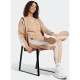 Adidas Športna jopa na zadrgo bež / bela | Shoptok.si