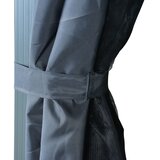  Sjenica sa zastorom 400 x 300 cm antracit aluminijum | shoptok.hr
