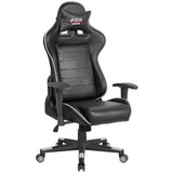  Gaming stol Bremen Črna + Siva | Shoptok.si