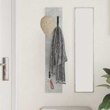  Vješalica za kapute na zidu Betonski sivi 20 x 1,5 x 100 cm | shoptok.hr