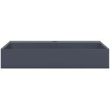  Umivaonik od lijevanih minerala/mramora 60x38x11 cm antracit | shoptok.hr