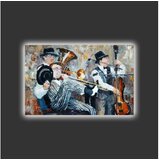 Wallity 4570MDACT-019 multicolor decorative led lighted canvas painting | Eponuda.com