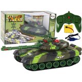  Velik daljinsko voden vojaški RC 360-stopinjski tank | Shoptok.si