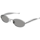 Bottega Veneta BV1386S 007 ONE SIZE (57) Srebrna/Siva Cene