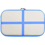 vidaXL Strunjača na napuhavanje s crpkom 60 x 100 x 15 cm PVC plava | shoptok.hr
