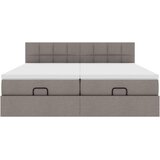  Ottoman krevet s madracima, taupe 160x200 cm, tkanina | shoptok.hr