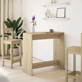 vidaXL Barski stol boja hrasta 102 x 50 x 103,5 cm konstruirano drvo | shoptok.hr