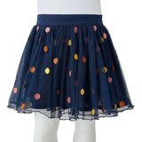  Dječja suknja od tila s točkicama modra 116 | shoptok.hr
