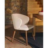 Kave Home Kremno bel jedilni stol Darice – | Shoptok.si