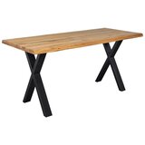 M&amp;ouml;max Pisalna Miza Oak, Masiven Hrast, 140x60 Slike