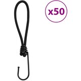 vidaXL Uže za bungee s kukama 50 kom 17 cm Cijene