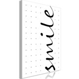  Slika - Black and White: Smile (1 Part) Vertical 40x60 | shoptok.hr