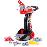 Polesie Igračka Set kolica sa alatom, 19 delova, Crno-Crveni | ePonuda.com