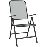 vidaXL 9-dijelni vrtni blagovaonski set antracit metalni mrežasti | shoptok.hr
