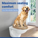Wenko WC daska s automatskim zatvaranjem 37 x 43 cm Oak – | shoptok.hr