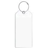 INF Obeski za ključe za prtljago in držala za identifikacijske oznake Silver, (21544035) | Shoptok.si