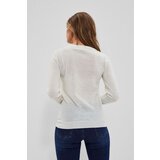 Marisse Sweater With Openwork Decoration L-Sw-3701 Off White | ePonuda.com