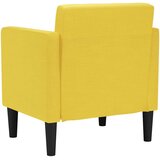 SOFA s naslonima za ruke svijetložuta 53 cm tkanina | Eponuda.com