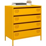 vidaXL Komoda gorčično rumena 68x39x73,5 cm hladno valjano jeklo Cene
