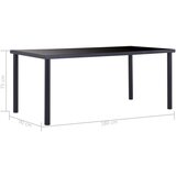  Jedilna garnitura 9-delna umetno usnje bela, (20729913) | Shoptok.si