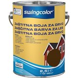 SWINGCOLOR Zaščitna barva za les Swingcolor (2,5 l, rjava) Cene