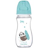 Canpol baby flašica široki vrat, antikolik - easy start- 300 ml - toys car plava