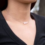 Epic Fantasy Shop roze kvarc moon ogrlica | ePonuda.com