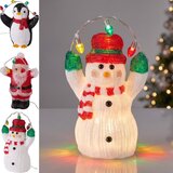  LED Spoljašnja božićna dekoracija 20xLED/2xAA 26 cm IP44 sneško | Eponuda.com