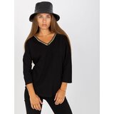 RUE PARIS Blouse-RV-BZ-8050.04-black | Shoptok.si