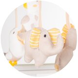 Chipolino glazbeni vrtuljak za krevetić s projektorom Lion & Friends Beige | shoptok.hr
