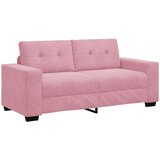  Dvosjed Ružičasti 180x77x82 cm Baršun | shoptok.hr