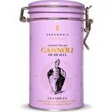 Greenomic Cannoli di Sicilia - v kovinski škatli - Gianduia