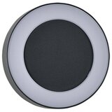 Greentech Vanjska zidna LED svjetiljka Virginia (12 W, Crna, IP54, Ø x V: 200 x 45 mm) | shoptok.hr