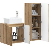  Set namještaja za kupaonicu 2 kom. Hrast artisan Smeđa 33 x 34.5 x 100 cm | Shoptok.si