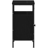Ormarić za umivaonik u kupaonici crni hrast 60x30x60 cm inženjerski drvo | shoptok.hr