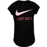 Nike Sportswear Majica roza / svetlo roza / črna