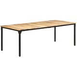  Blagovaonski stol 220 x 100 x 76 cm od grubog drva manga | shoptok.hr