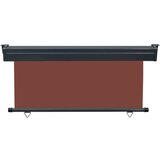 Balkonska bočna tenda 160 x 250 cm smeđa | shoptok.hr