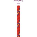  Vrv za čoln rdeče 3 mm 500 m polipropilen, (20777694) | Shoptok.si