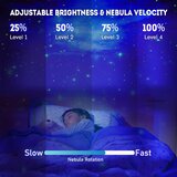 MOLEKSDAL astronavt LED projektor zvezdnega neba z daljinskim upravljalnikom | Shoptok.si