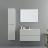  Kupaonski ormarić za ugradbeni umivaonik Lote (Š x D x V: 99 x 46 x 55 cm, Bijela) | shoptok.hr