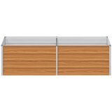  Povišena vrtna gredica Svijetlosmeđa 160 x 80 x 45 cm | shoptok.hr