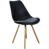 ITALIAN DESIGN STOL NORDIC BLACK (56X48X82,5 - SEDEŽ 48CM), (21300036) | Shoptok.si