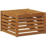 Vanjski stol Čvrsto drvo akacije Prirodna 59 x 59 x 37 cm | shoptok.hr