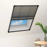 vidaXL Zaslon protiv insekata za prozore antracit 80x100 cm aluminij Cijene