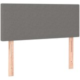  Box spring s madracem LED tamnosivi 120 x 200 cm tkanina | shoptok.hr